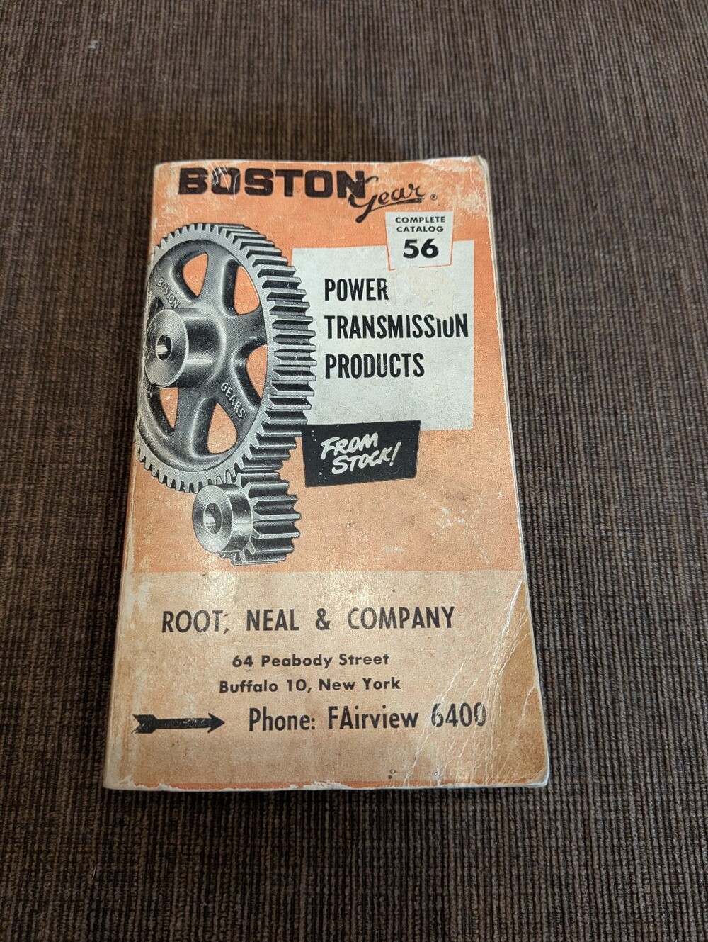 1956 Boston Gear Power Transmission Products Catalog